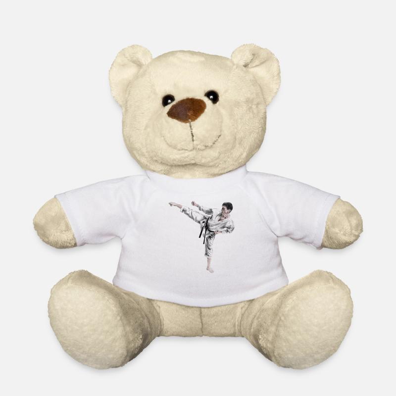 karate - Nounours - blanc