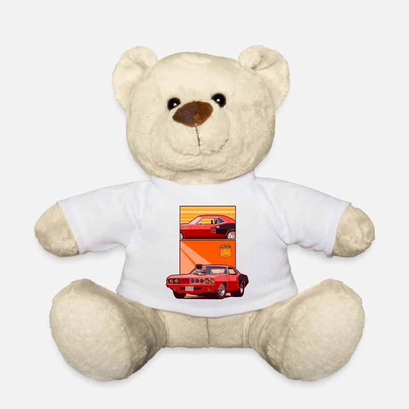 Route 666 - Teddy Bear - white