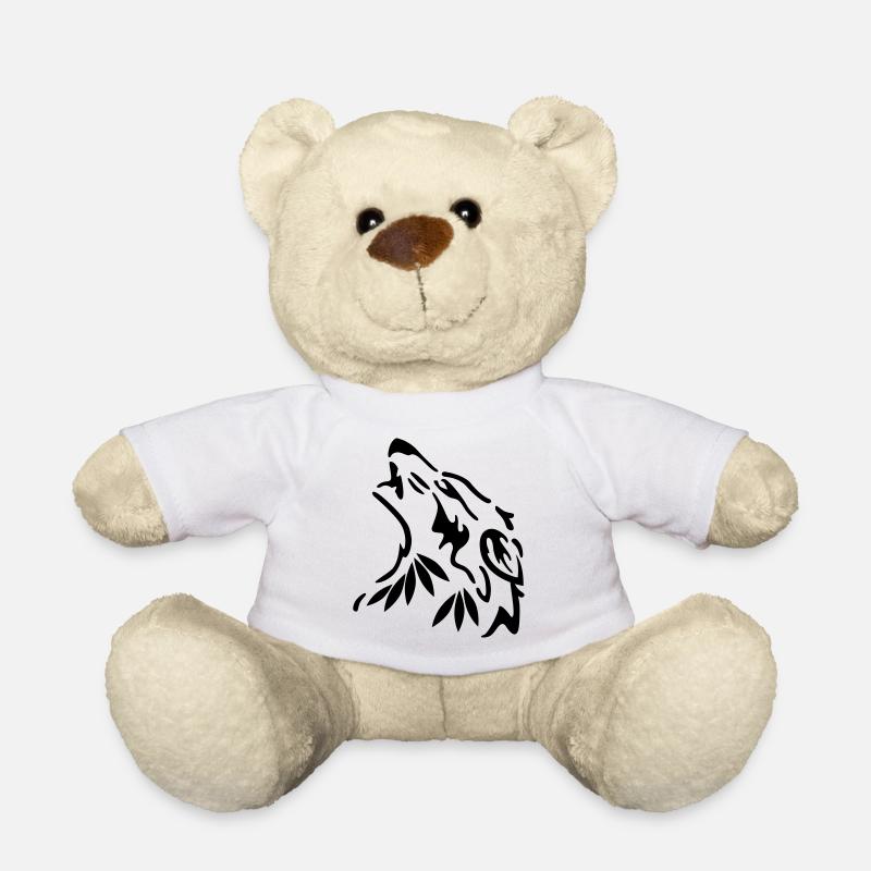 wolf - Teddy Bear - white
