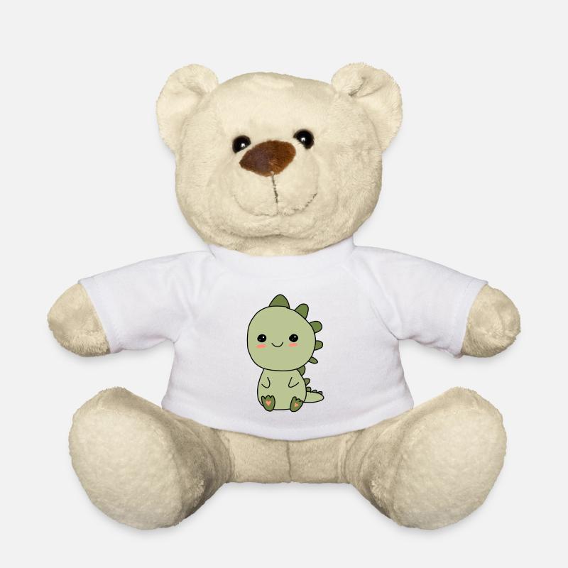Süßer kleiner Dino - Teddy - Weiß