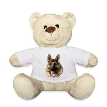 German shepherd - Teddy Bear - white - Front