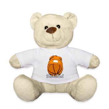Basketball - Teddy Bear - white - Front