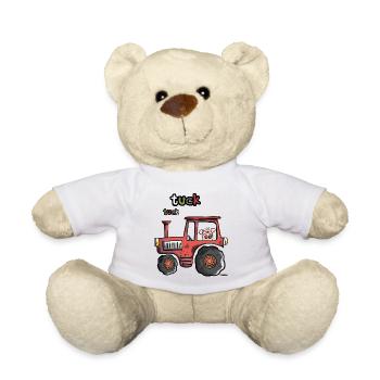 Tuck Schweinchen Tuck - Teddy - Weiß - Vorne