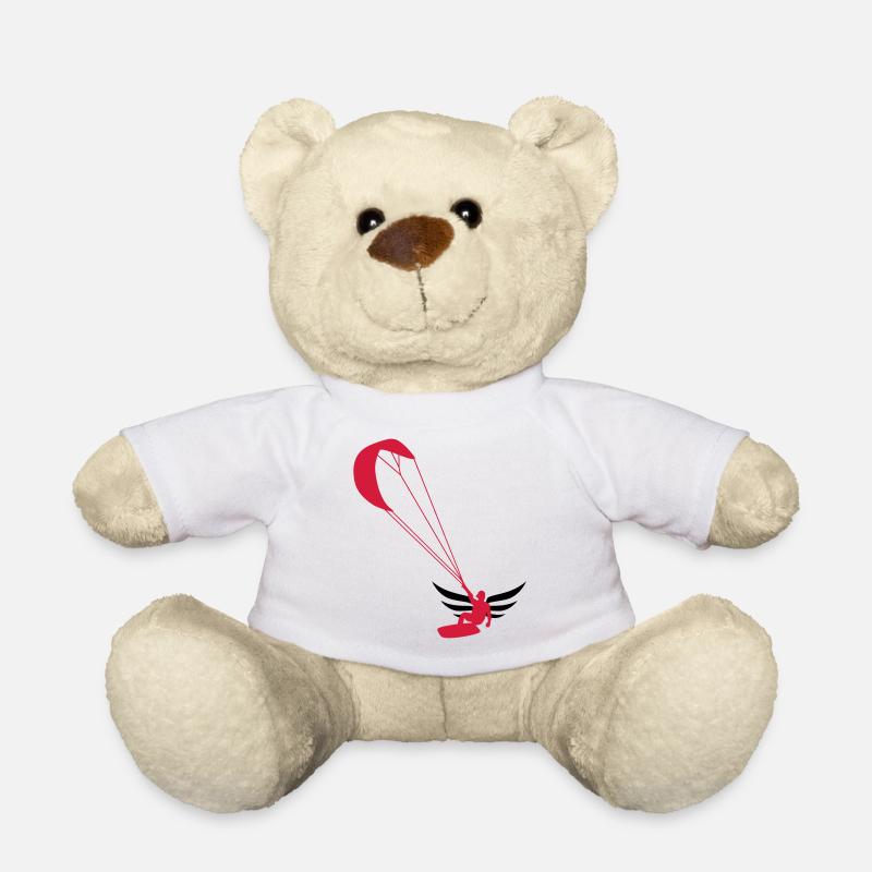 Kiteboarding / Kitesurfing / Kitesurf / - Nounours - blanc