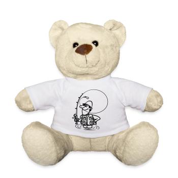 angeln spass - Teddy - Weiß - Vorne