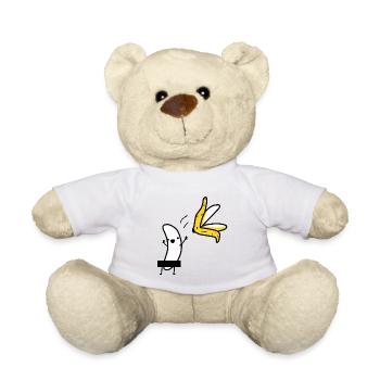 Striptease Banane - Teddy - Weiß - Vorne