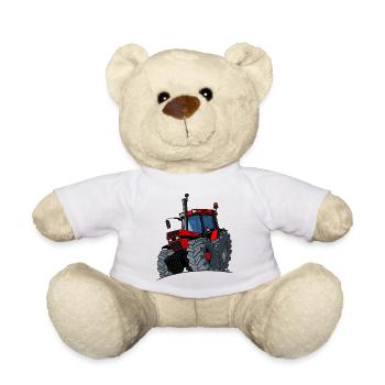 0856 case - Teddy Bear - white - Front