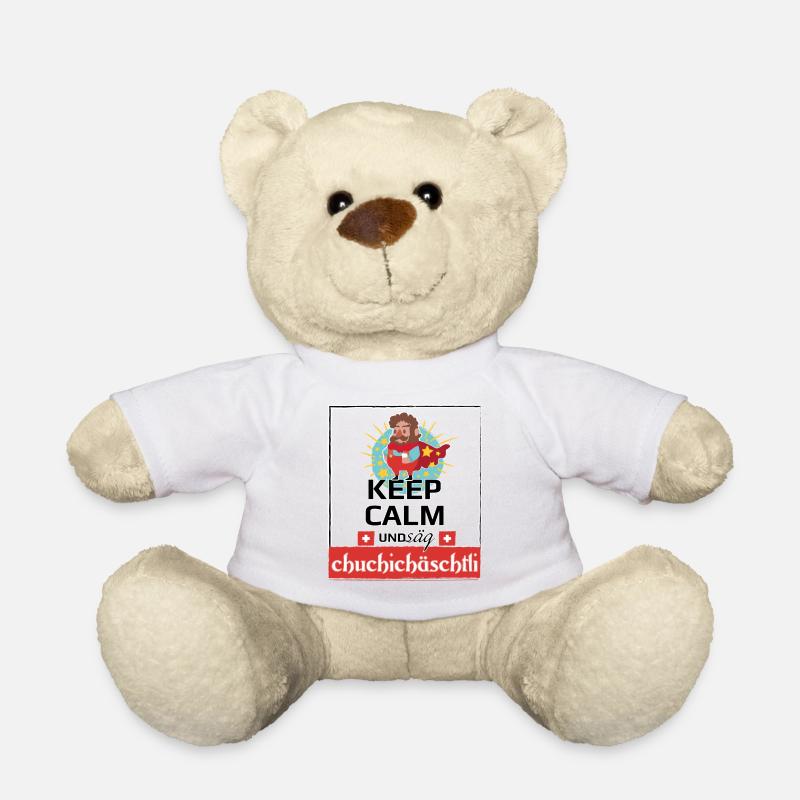 säg Chuchichäschtli - Teddy - Weiß