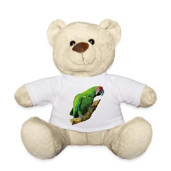 Ara ambiguus - Teddy Bear - white - Front