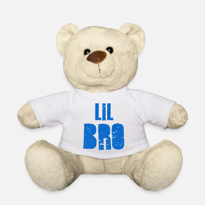 kleiner Bruder | Geschwister - Teddy - Weiß