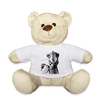 Camel - Teddy Bear - white - Front