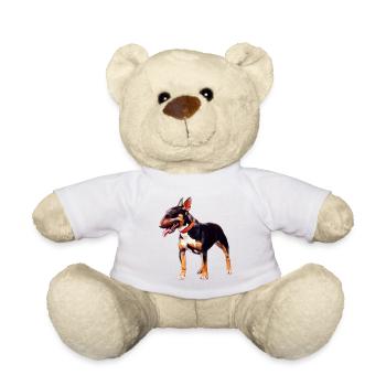 Bull Terrier miniature - Nounours - blanc - Devant