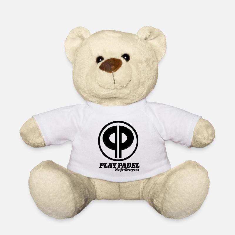 Reinschwarz: Minimale Silhouette - Teddy - Weiß