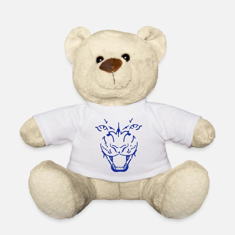 tiger - Teddy Bear - white