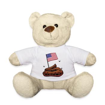 USA Haufen - Teddy - Weiß - Vorne