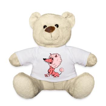 Chiens drôles 13 - Nounours - blanc - Devant