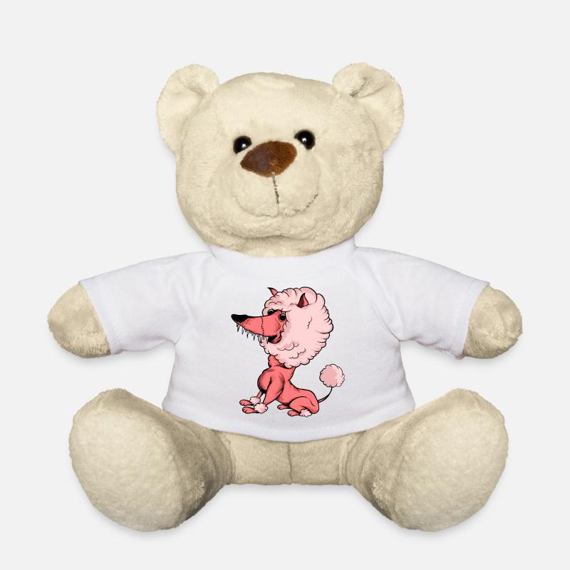 Chiens drôles 13 - Nounours - blanc
