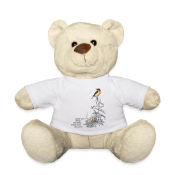 Braunkehlchen - Teddy - Weiß - Vorne