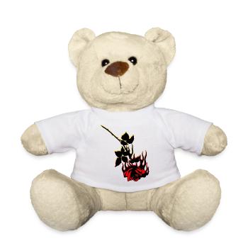 ROSE - Nounours - blanc - Devant