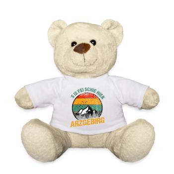 S is fei schie hier - Teddy - Weiß - Vorne