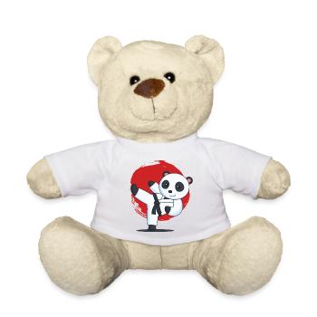 Karaté Panda - Nounours - blanc - Devant