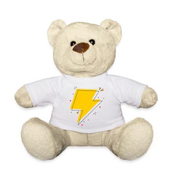 Dynamic Ray in Gelb und Schwarz - Teddy - Weiß - Vorne