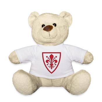 Schnürsenack mit Lilie von Florenz - Teddy - Weiß - Vorne
