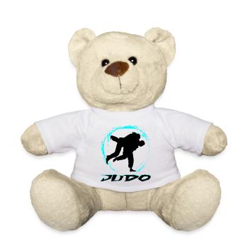 JUDO - Teddy Bear - white - Front
