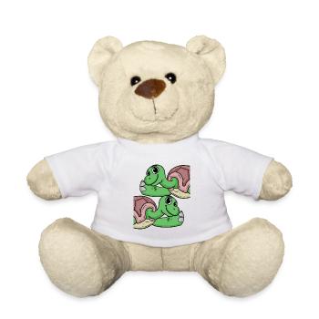 Tortues tortues - Nounours - blanc - Devant