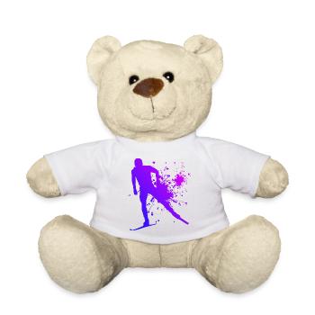 Ski de fond Classic Ski de fond Masculin Classic - Nounours - blanc - Devant