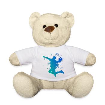 Squash Badminton Joueur Badminton Badminton Badminton - Nounours - blanc - Devant