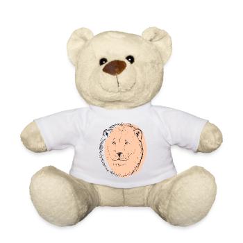 Leon Art - Teddy Bear - white - Front