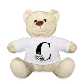 Buchstabe C - Teddy - Weiß - Vorne