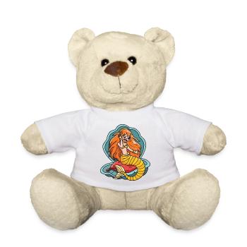 Meerjungfrau - Teddy - Weiß - Vorne