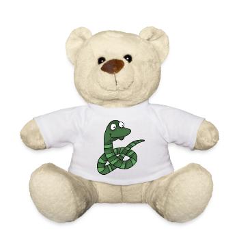 Schlange 1 - Teddy - Weiß - Vorne