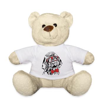 SPINONE ITALIANO Glasses Dogs Dog Wilsigns - Teddy Bear - white - Front