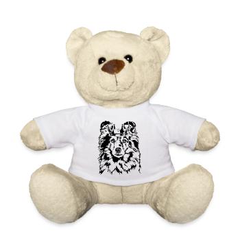 SHELTIE Krone Chien Wilsigns - Nounours - blanc - Devant