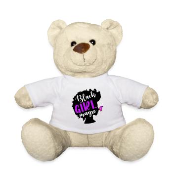 Black Girl Magic Black Woman Black Lives Matter - Teddy Bear - white - Front