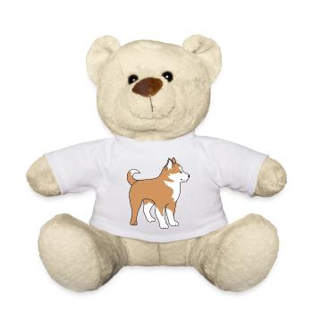 Mignon malamute - Nounours - blanc - Devant