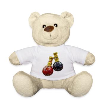 maracas Latin music mexiko fiesta - Teddy - Weiß - Vorne