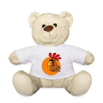 Cool Boss Rooster - Teddy - Weiß - Vorne