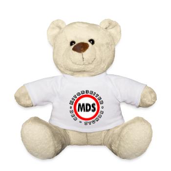 Mitarbeiter der Stunde Mitarbeiter des Monats MDS - Teddy - Weiß - Vorne