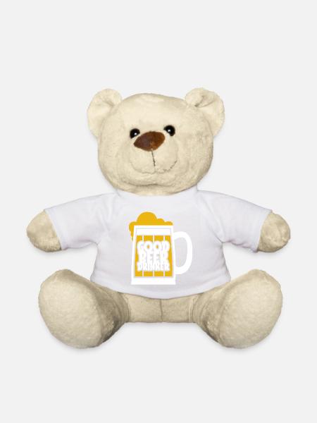 Guter Biertrinker - Teddy - Weiß