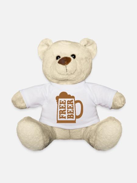 Freibier - Teddy - Weiß