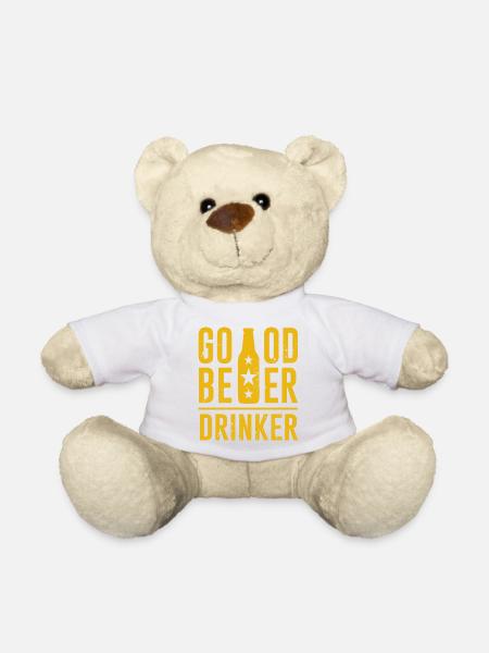 Guter Biertrinker - Teddy - Weiß