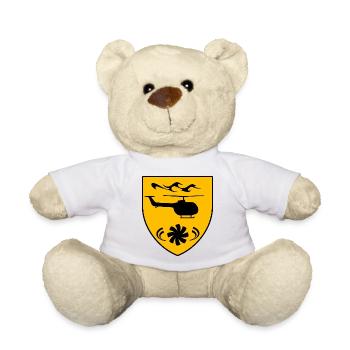 Helicopter - Teddy Bear - white - Front