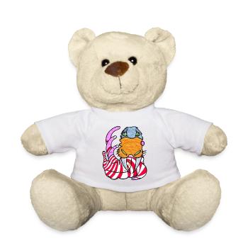 Das Hand Walross - Teddy - Weiß - Vorne