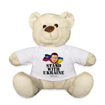 Status with Ukraine Liechtenstein - Teddy Bear - white - Front