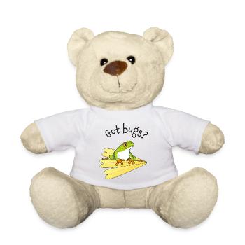 Le rêve de grenouille - Nounours - blanc - Devant