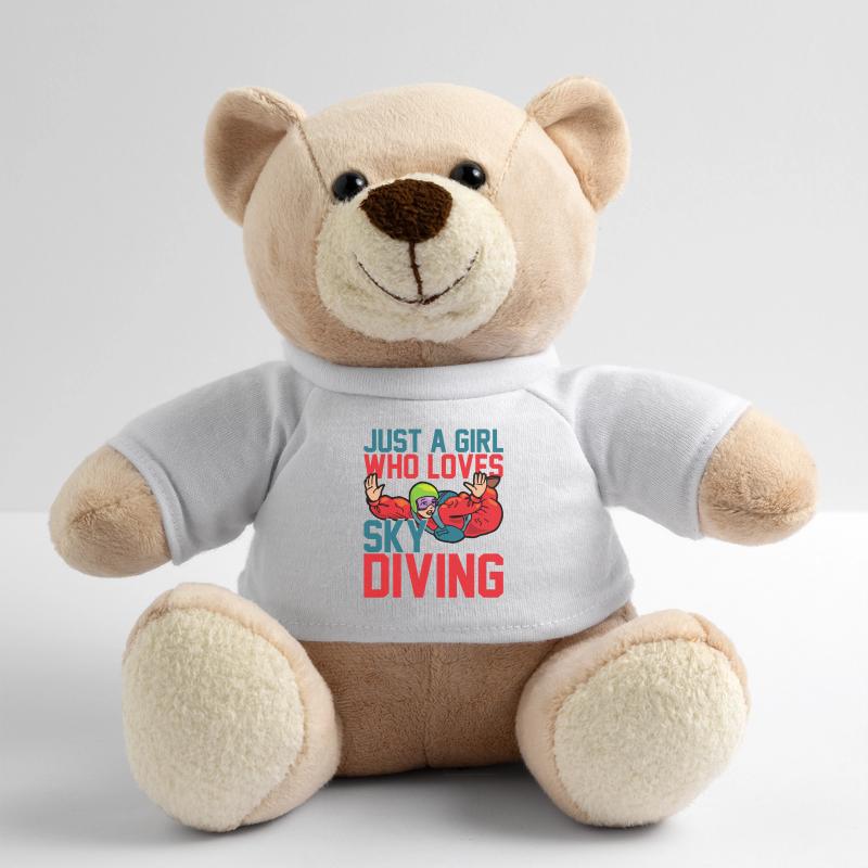 NUR EIN MÄDCHEN, DAS FALLSCHIRMSPRINGEN LIEBT Teddy